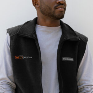 Focus - Men’s Columbia fleece vest
